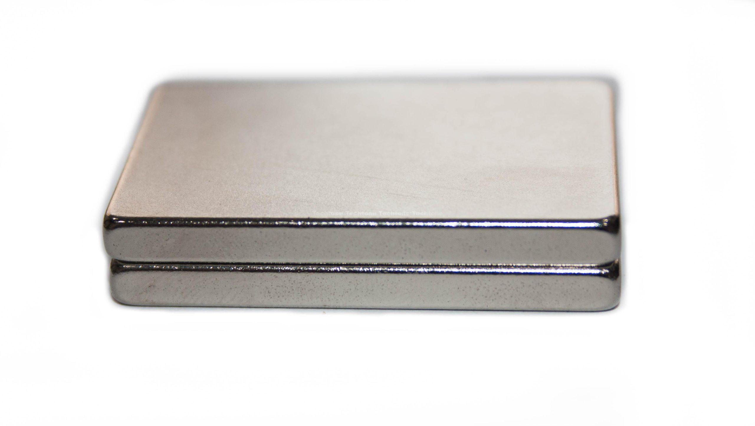 40mm X 25mm X 4mm Neodymium Rare Earth NdFeB Rectangular Magnet 