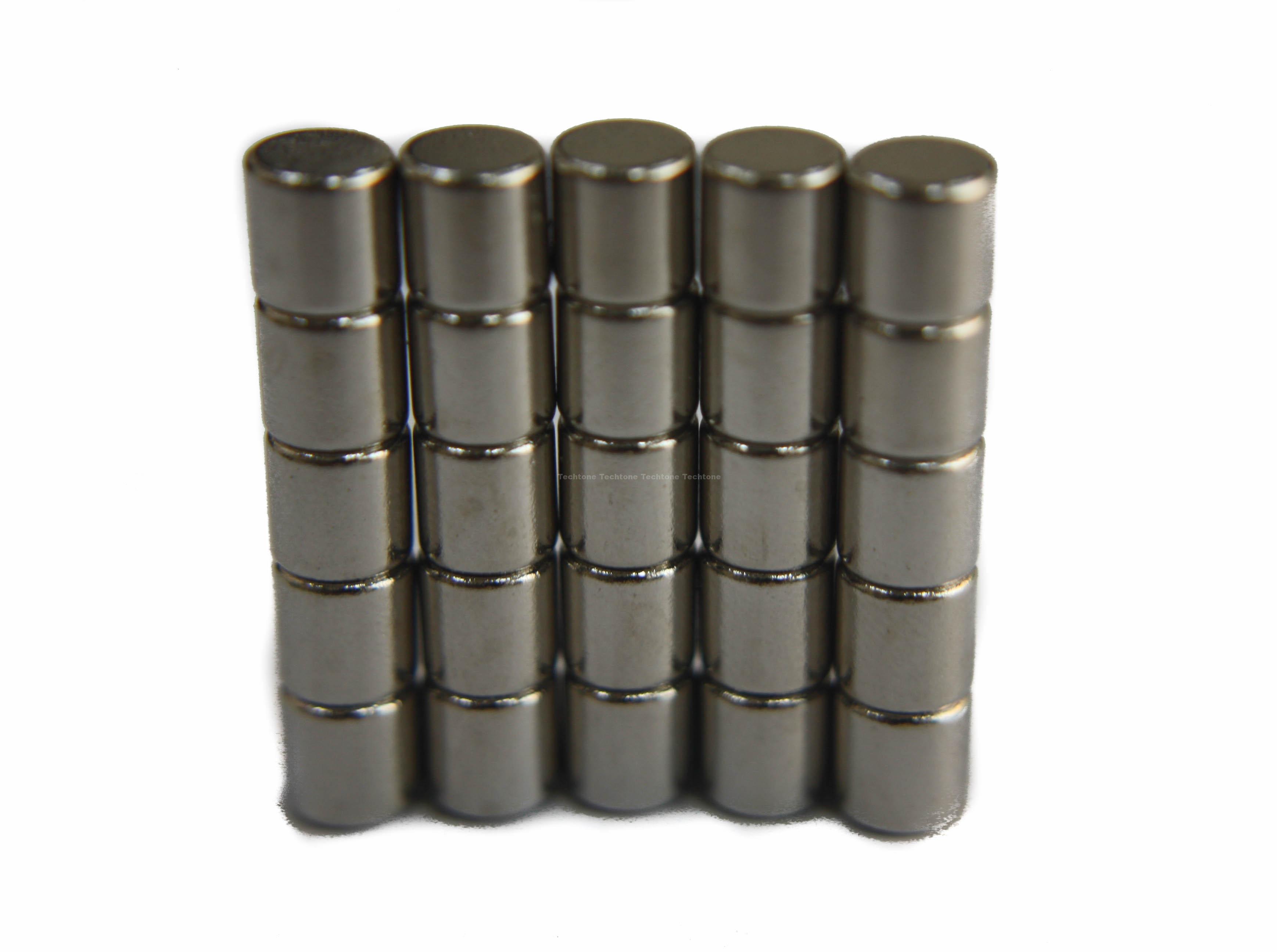 5mm X 5mm Strong Neodymium Cylindrical Shaped Rare Earth Magnet ...